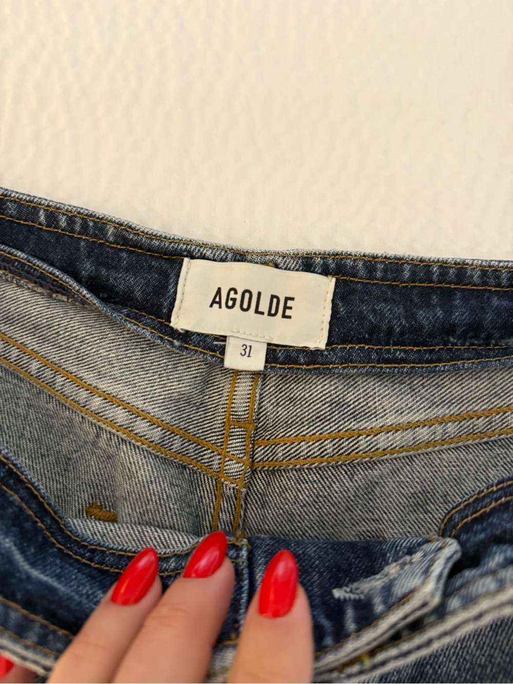 NEW with tags AGOLDE lex low slung baggy jean in swing Size 31 - Picture 6 of 9